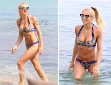 Τζούλια Νόβα και Φωτεινή Ζάννη βάζουν... φωτιά στη Μύκονο με τα σέξι μπικίνι τους! (φωτό)